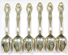Tiffany & Co. Richelieu Sterling Silver Teaspoons Monogrammed