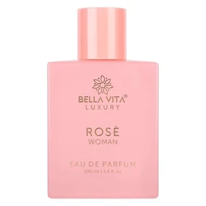 1 Pack Bella Vita Luxury Rose Woman Eau De Parfum Perfume for Women (100 ml) - Picture 1 of 4