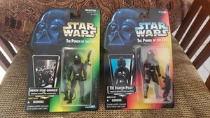 Star Wars 1996 Death Star Gunner & 1995 Tie Fighter Pilot NEU - Bild 1 von 1