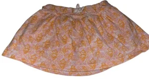 Lilly Pulitzer Girls Skort Sz 4 Orange Pink So Buzzed Bees Summer - Picture 1 of 7