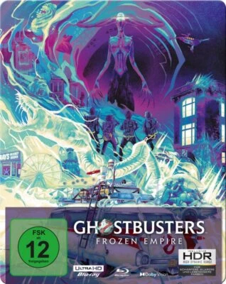 Ghostbusters: Frozen Empire - 4K Ultra HD - Steelbook # UHD+BLU-RAY-NEU - Bild 1 von 4