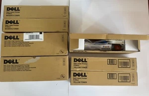 Dell 5100cn Toners: 2 x Magenta, 2 x Yellow, Dell 5110cn: Black, Yellow, & Cyan - Photo 1/5