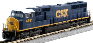 KATO 1767617 N SCALE EMD SD70M Flat Radiator CSX #4688 DC, DCC READY 176-7617 - Picture 1 of 2