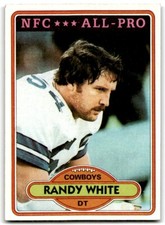 1980 Topps Randy White Football Cards #70