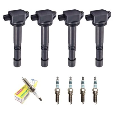 Juego de 4 bobinas de encendido y bujías Denso para Acura TSX 2009-2014 2,4 L L L4 Foto 1 de 4
