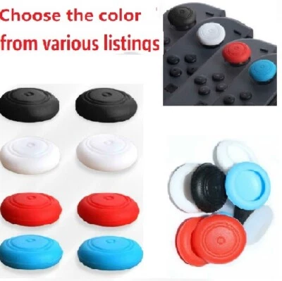 For Nintendo Switch/Lite Thumbstick Silicone Thumb Grip Stick Analog Cap CoverX8 - Image 1 of 4