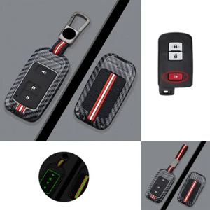 Zinc Alloy Silicone Car Key Case Cover For Toyota Avalon Corolla Tacoma Camry - Picture 1 of 9