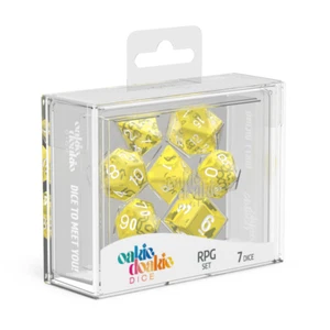 RPG Set - Translucent - Yellow (7 dice) - Picture 1 of 1