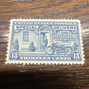 Scott # E17- Motorcycle 13¢ Blue Special Delivery MNH-US - Picture 1 of 1