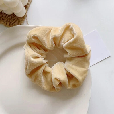 Bandas elásticas de terciopelo grande para el cabello de las mujeres/cuerpas para el cabello cuerdas para el cabello de las mujeres - Foto 1 de 4