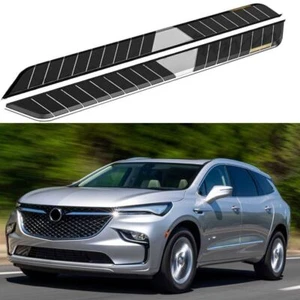 Fits for Buick Enclave 2019-2024 fixed running board side step Nerf Bar 2PCS - Picture 1 of 6
