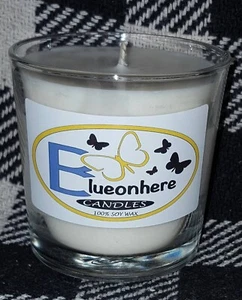 Handgefertigte Sandelholzkerze 30cl | Sojawachs | minimalistisches Glas lange Brenndauer - Bild 1 von 2