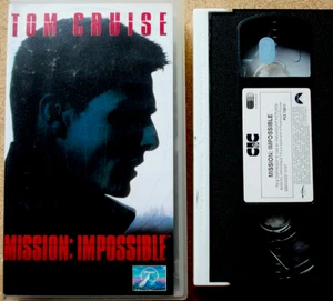 VHS Film Ita MISSION IMPOSSIBLE Tom Cruise Jon Voight Emmanuelle Beart Jean Reno - Picture 1 of 4
