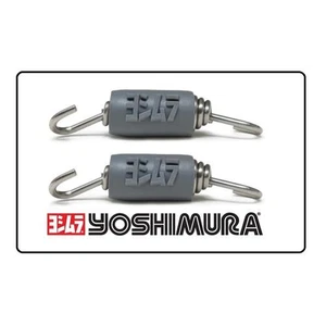 2x Yoshimura Exhaust Spring 2.3" Inches 58mm Genuine Silencer System End Can - Picture 1 of 2