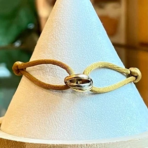 CARTIER Trinity 18K Adjustable Cord Bracelet - Picture 1 of 11