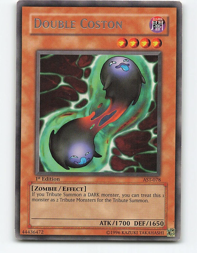 Double Coston #AST-078 1st Edition YuGiOh Card - Image 1 of 2