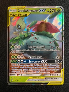 Celebi & Venusaur GX 1/181 SM-Team Up Holo - Bild 1 von 2