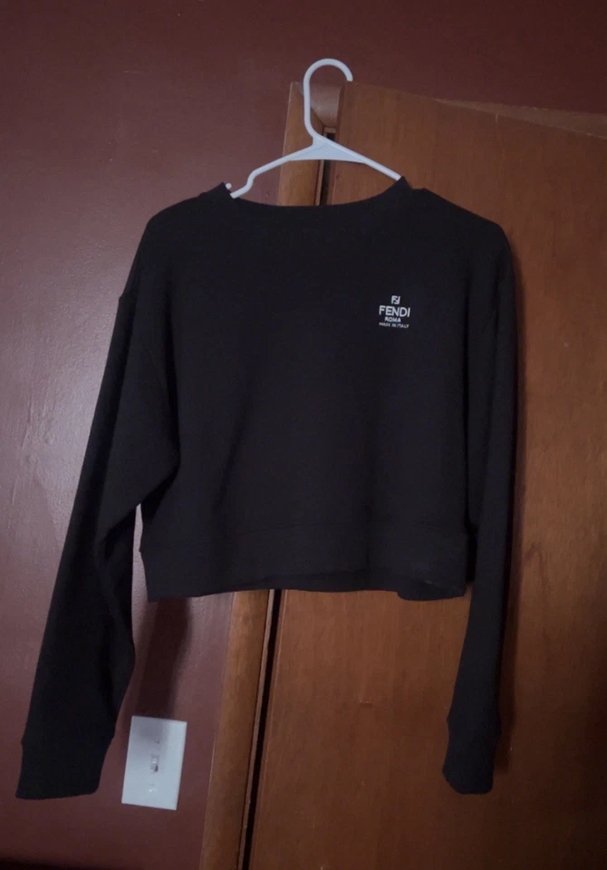 Fendi Cropped Sweatshirt - Image 1 of 1