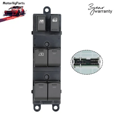 Driver Side Master Power Window Switch For 07-2019 Nissan Frontier Nissan Xterra Foto 1 de 4