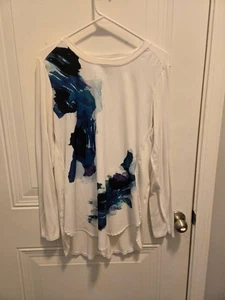 Damen Apt. 9 Langarmshirt - Größe L - Mehrfarbig - Bild 1 von 1