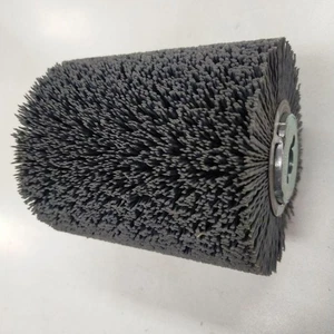 Rueda de cepillo de nailon Makita A-23357 120-240 para lijadora de ruedas 9740, 9741SP1 NUEVA JP - Imagen 1 de 4