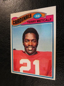 1977 Topps Football Set, #345 Terry Metcalf, St. Louis Cardinals, VGEX+ - Bild 1 von 3