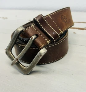Timberland Ledergürtel - Herren Echtleder Gürtel Braun Größe 38 - Bild 1 von 12