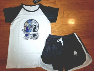 Wednesday Addams Conjunto Camiseta y Corto Adulto Estándar - Imagen 1 de 4