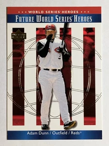 Upper Deck World Series Heroes #171 2002 Adam Dunn FWS - Imagen 1 de 2