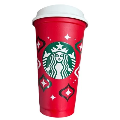 Starbucks Red Holiday Christmas Ornament Recycled Travel Coffee Cup Tumbler - Image 1 of 4