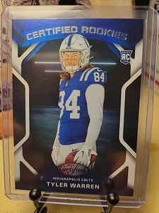 Tyler Warren 2025 Certified Football Rookies RC Indianapolis Colts # CRK-TWN - Bild 1 von 2