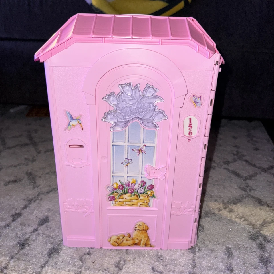 Mattel Barbie Magi Key House 2000 Casa Barbie portátil Sin llave Casa solamente Foto 1 de 4