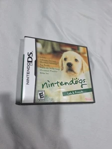 Nintendogs: Lab & Friends Nintendo DS CASE AND INSERTS ONLY NO GAME Authentic - Picture 1 of 4