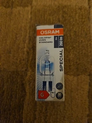 OSRAM HALOPIN OVEN 25W 230V G9 2700K Halogenlampe- Neu - Bild 1 von 3