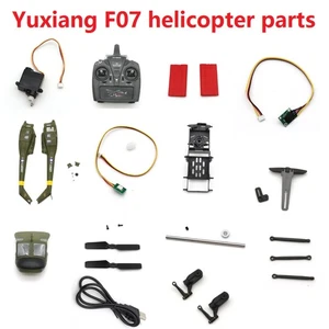 YuXiang F07-V helicopter Parts Blade Tail blade shaft swashplate Rotor head - Picture 1 of 30