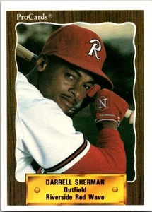 Darrell Sherman 1990 CMC #719 Riverside Red Wave - Picture 1 of 2