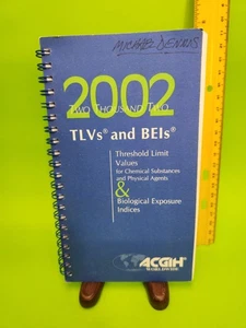 2002 TLVs AND BEIs THRESHOLD LIMIT VALUES for Chem Sub & Phys. Agents by ACGIH - Picture 1 of 3