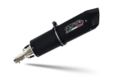 Escape antideslizante GPR Furore Nero para KTM Lc4 640 Enduro/ADV/Supermoto 2003-06 Foto 1 de 4