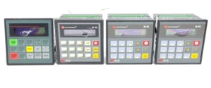 LOT OF 4- UNITRONICS MIXED MODELS M9 SERIES CRACKED DAMAGED SOLD AS IS - Imagen 1 de 8