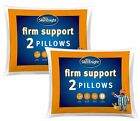 Silentnight Firm Support Pillows Extra Filled 4 Four Pack Side Sleep Neck Back