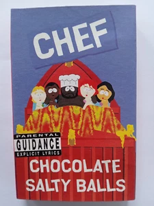Chef – Chocolate Salty Balls New Cassette Single Tape MC Isaac Hayes South Park - Picture 1 of 2