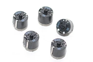 5x Vintage Trimmer / Potentiometer von DAU, 10 Ohm lin., stehend, NOS - Picture 1 of 4