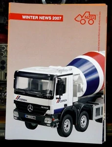 1:50 NZG PROSPECTUS DE VENTE NOUVEAUTéS HIVERS 2007 - 2 PAGES RECTO/VERSO TBE - Photo 1 sur 1