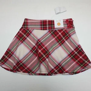 Gymboree Winter Cheer Girl's Plaid Skirt Skort in size 5 NWT - Picture 1 of 1