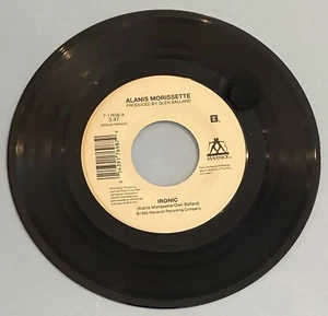Alanis Morissette " Ironic / Forgiven " Vinyl 45 record - Picture 1 of 2