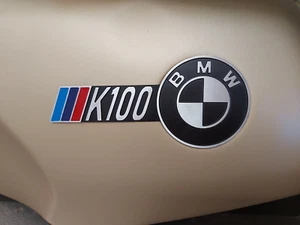 BMW K100-K75-K1100 modanatura serbatoio + stemmi in alluminio - Imagen 1 de 9
