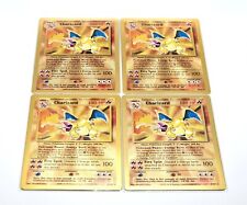 Pokemon Glurak Gold Metall Charizard 4/102 Holo UPC Celebrations EN Ready PSA