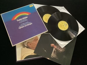 DG - Mahler - Symphony No.5 - Von Karajan - x2 German Box Set 1st Press - NM - Picture 1 of 6