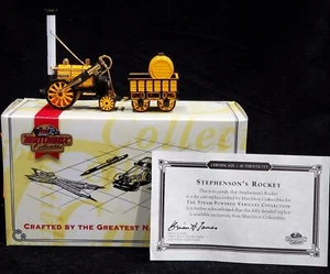 Matchbox Stephenson's Rocket Steam Powered Vehicle YAS01-M 1:43 Yellow - Picture 1 of 3