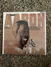 Magnavox HANK AARON The Life of a Legend ATLANTA BRAVES 715 Record SEALED Album